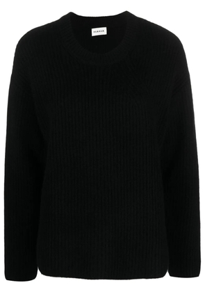 P.A.R.O.S.H. ribbed-knit cashmere sweatshirt - Black