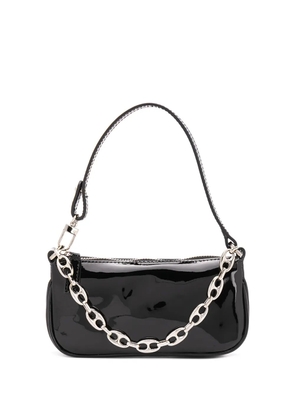 BY FAR chain strap shoulder bag - Black