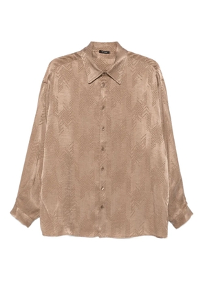 IMPERIAL geometric-pattern shirt - Neutrals