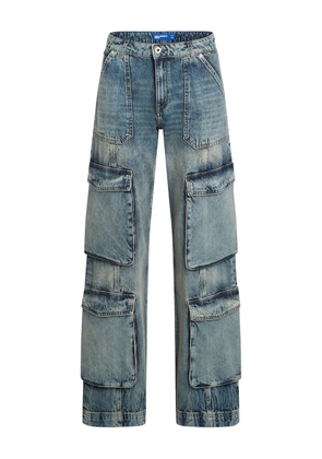 Karl Lagerfeld Jeans relaxed cargo jeans - Blue