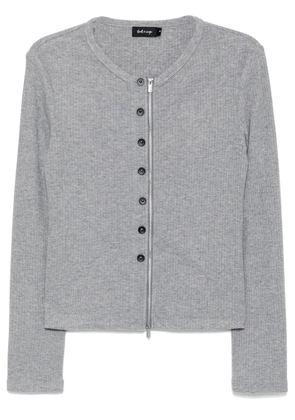 tout a coup zip-up top - Grey