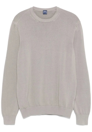 Fedeli organic-cotton sweater - Grey