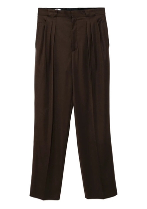 Casablanca pleated trousers - Brown