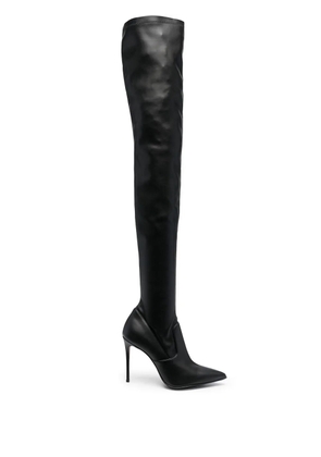Le Silla Eva thigh-high leather boots - Black