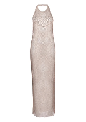 Simkhai Inaya halterneck maxi dress - Pink