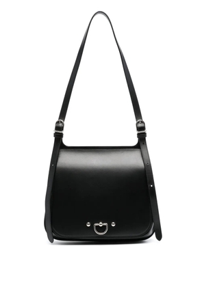 Durazzi Milano D-ring leather tote bag - Black