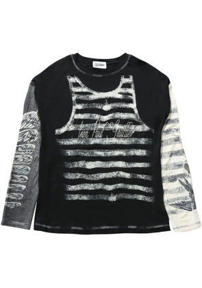 Jean Paul Gaultier printed T-shirt - Black