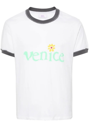 ERL slogan-print cotton T-shirt - White