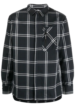Rossignol plaid flannel shirt - Black
