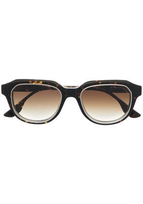 Dita Eyewear gold-rimmed tortoiseshell frames - Brown