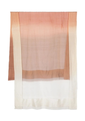 Faliero Sarti Elegant silk scarf - Brown