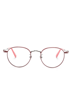 Moncler Eyewear round-frame glasses - Red