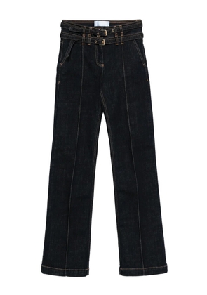 Blugirl double-belt jeans - Blue