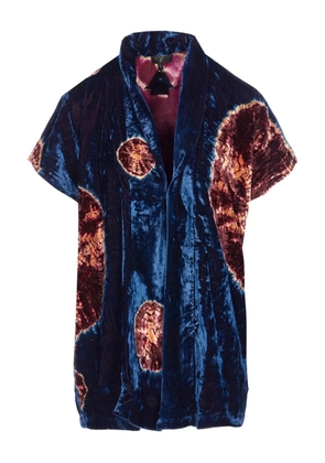 YAVI Sapphire printed jacket - Blue
