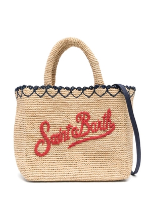 MC2 Saint Barth raffia tote bag - Neutrals