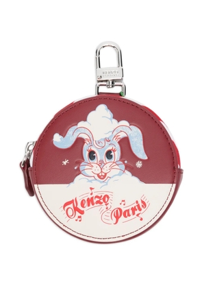 Kenzo rabbit zip wallet - Red