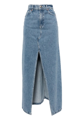 ALOHAS Mariana A-line denim skirt - Blue
