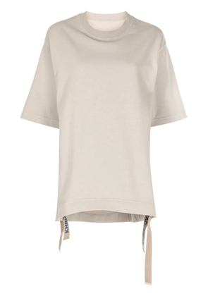 Khrisjoy Route graphic-print T-shirt - Neutrals