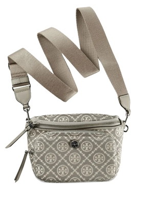 Tory Burch logo pattern belt bag - Grey