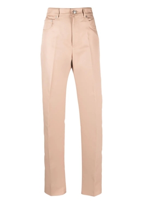 Sportmax high-waisted straight-leg trousers - Neutrals