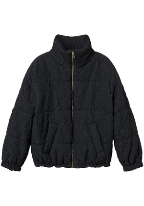TWINSET embossed puffer jacket - Black