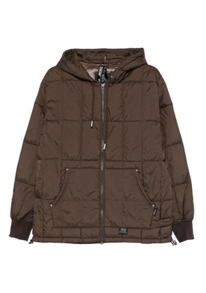 Taion hooded quilted jacket - Brown