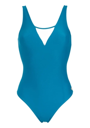 Brigitte panelled swimsuit - Blue
