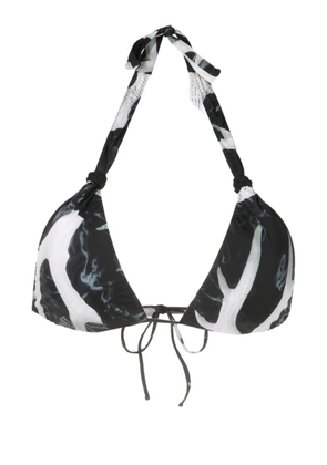 Clube Bossa Rings triangle bikini top - Black