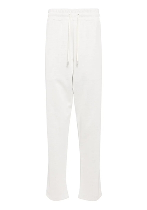 Lardini drawstring-waist straight-leg trousers - White