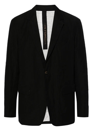 Forme D'expression 1B Lounge single-breasted blazer - Black