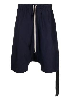 Rick Owens DRKSHDW Rick's Bela cotton shorts - Blue