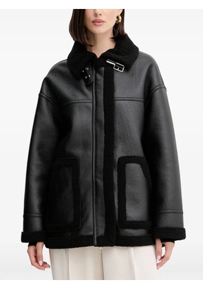 Silvian Heach buckle-detail jacket - Black