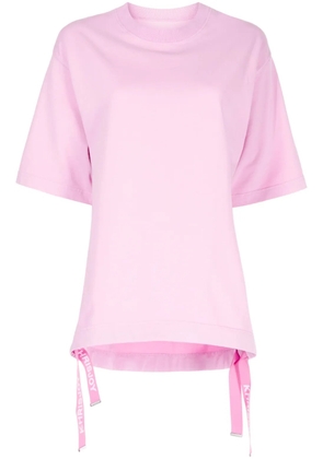 Khrisjoy Route graphic-print T-shirt - Pink