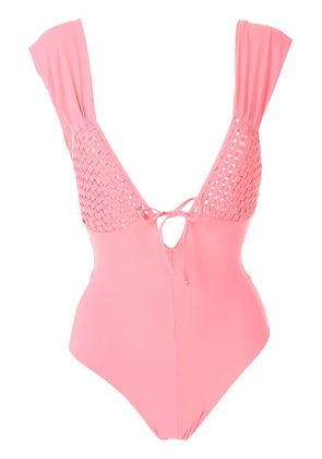 Clube Bossa Olenia woven swimsuit - Pink