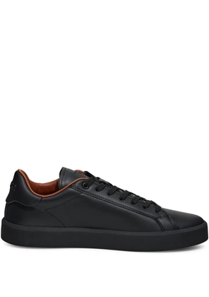 Boggi Milano leather sneakers - Black