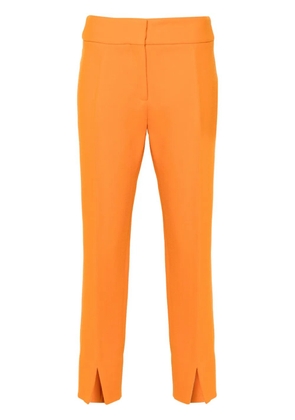 Patou wool cropped trousers - Orange