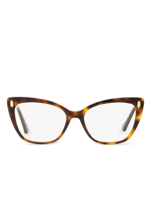 Roberto Cavalli cat-eye frame glasses - Brown