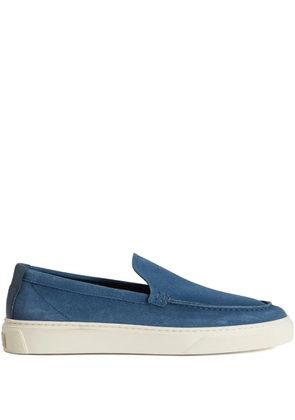 Woolrich slip-on suede loafers - Blue