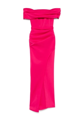 AAVVA off-shoulder gown - Pink