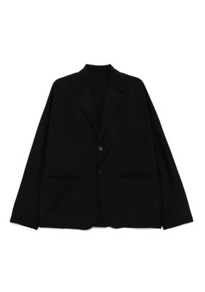 SONGZIO crease oriental blazer - Black