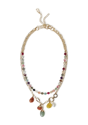 TWINSET bead-detailing necklace - Gold