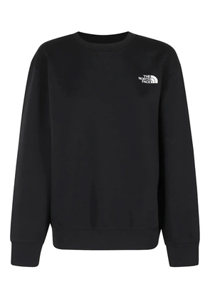 The North Face logo-embroidered crew-neck sweatshirt - Black