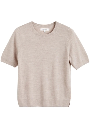 Chinti & Parker fine-knit merino T-shirt - Neutrals