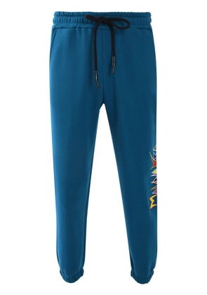 Mauna Kea Heritage Macro Logo-embroidered track pants - Blue