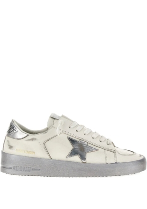 Golden Goose Stardan star contrast heel sneakers - White