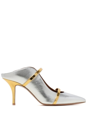 Malone Souliers Maureen 90 mm mules - Silver