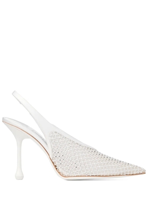 Jimmy Choo 95mm Isa pumps - White