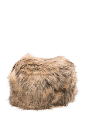 The Frankie Shop faux-fur hat - Neutrals