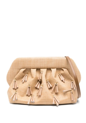 Themoirè Bios clutch - Brown