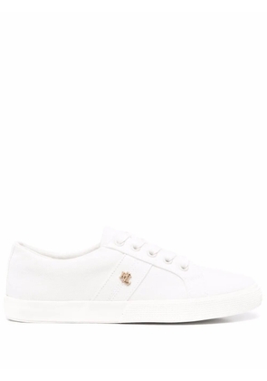 Lauren Ralph Lauren low-top lace-up sneakers - White
